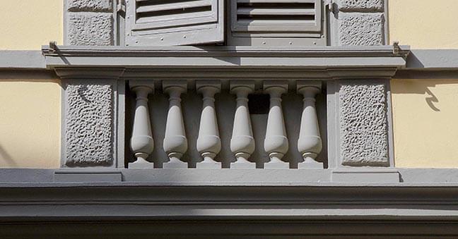 Blind balustrade