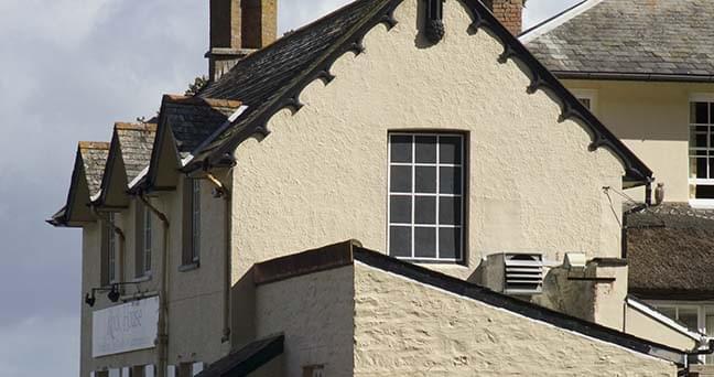 False Painted Sash Window