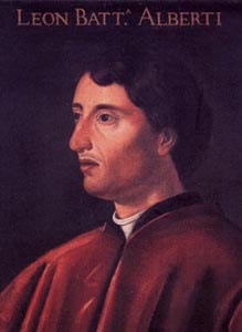 Leon Battista Alberti.