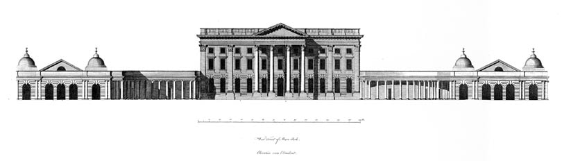 Vitruvius Britannicus Drawing Of Moor House