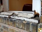 Replacement sill 3 - Before